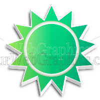 illustration - 3d-starburst-green-4-png